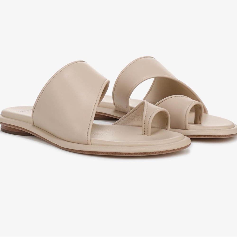 Vince Cream Women's Slide Sandals